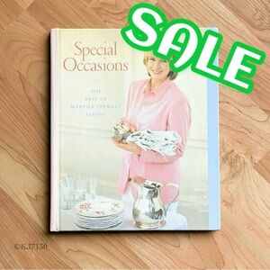Vintage 1994 Special Occasions Martha Stewart Living Cookbook Recipe Book